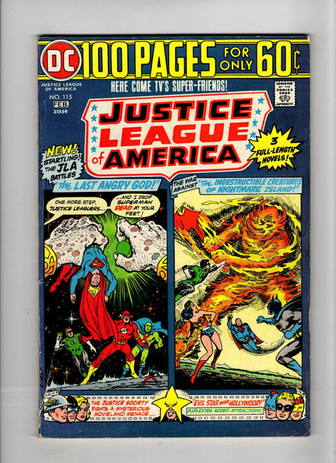 Justice League of America, Vol. 1 #115 (1975) Buy & Sell Comics Online Comic Shop Toronto Canada