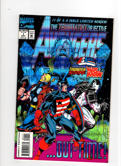 The Avengers: The Terminatrix Objective #1 (1993) Buy & Sell Comics Online Comic Shop Toronto Canada
