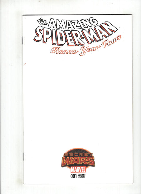 The Amazing Spider-Man: Renew Your Vows, Vol. 1 #1 (Cvr H) (2015) Blank Variant H Blank Variant Buy & Sell Comics Online Comic Shop Toronto Canada