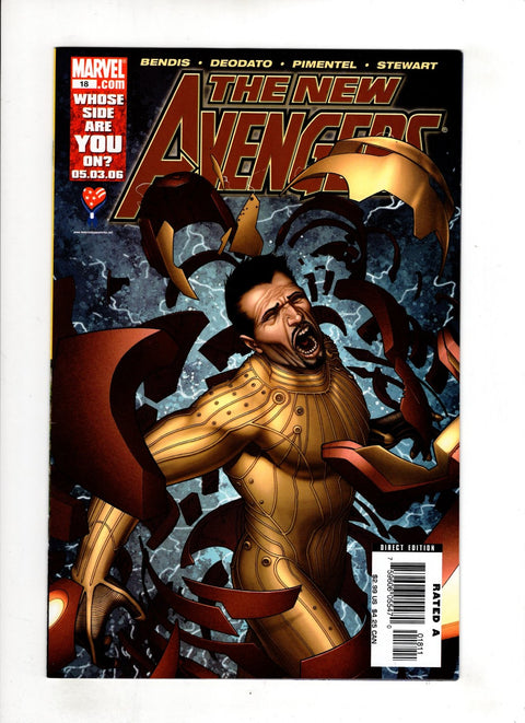 New Avengers, Vol. 1 #18 (Cvr A) (2006) Steve McNiven A Steve McNiven Buy & Sell Comics Online Comic Shop Toronto Canada