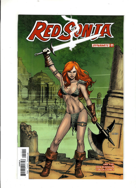 Red Sonja, Vol. 4 (Dynamite Entertainment) #21 (Cvr A) (2018) Sean Chen A Sean Chen Buy & Sell Comics Online Comic Shop Toronto Canada