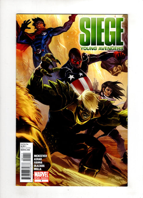 Siege: Young Avengers #1 (Cvr A) (2010) Marko Djurdjevic A Marko Djurdjevic Buy & Sell Comics Online Comic Shop Toronto Canada