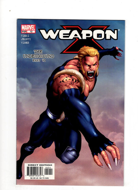 Weapon X, Vol. 2 #12 (2003) Buy & Sell Comics Online Comic Shop Toronto Canada