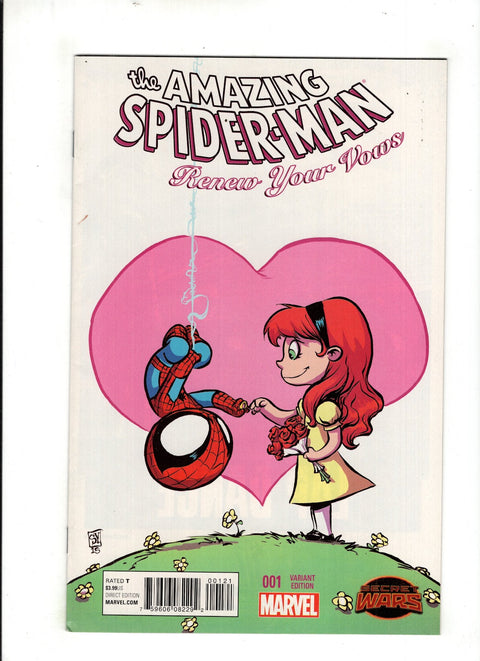 The Amazing Spider-Man: Renew Your Vows, Vol. 1 #1 (Cvr B) (2015) Skottie Young Variant B Skottie Young Variant Buy & Sell Comics Online Comic Shop Toronto Canada