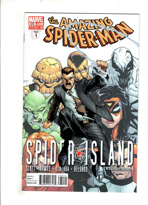 The Amazing Spider-Man, Vol. 2 #670 (Cvr A) (2011) Humberto Ramos A Humberto Ramos Buy & Sell Comics Online Comic Shop Toronto Canada