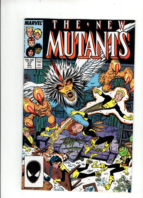 New Mutants, Vol. 1 #57 (1987) Buy & Sell Comics Online Comic Shop Toronto Canada