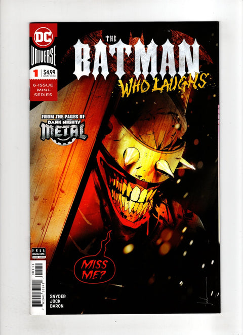 The Batman Who Laughs (2018) #1 (Cvr A) (2018) Jock A Jock Buy & Sell Comics Online Comic Shop Toronto Canada