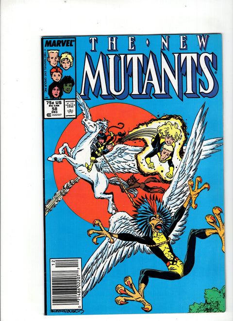 New Mutants, Vol. 1 #58 (1987) Newsstand Edition Newsstand Edition Buy & Sell Comics Online Comic Shop Toronto Canada