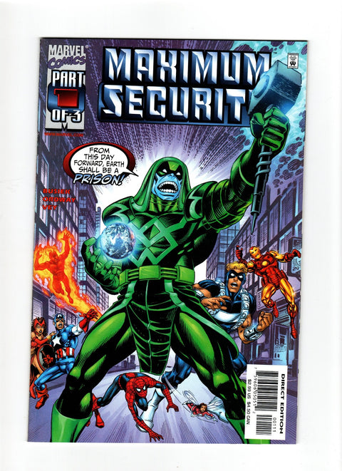 Maximum Security #1 (2000) Buy & Sell Comics Online Comic Shop Toronto Canada