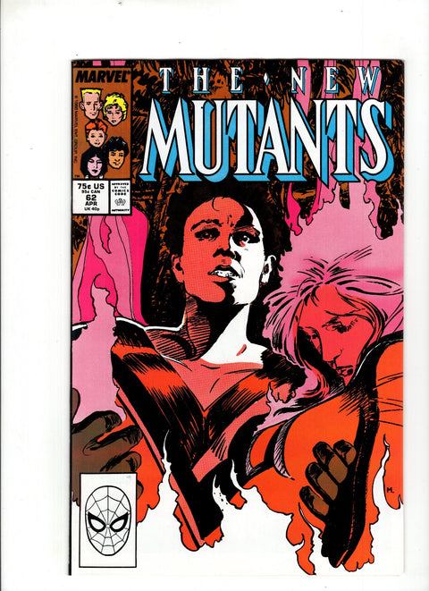 New Mutants, Vol. 1 #62 (1987) Buy & Sell Comics Online Comic Shop Toronto Canada