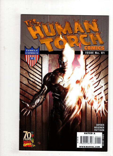 Human Torch Comics 70th Anniversary Special #1 (Cvr A) (2009) Adi Granov A Adi Granov Buy & Sell Comics Online Comic Shop Toronto Canada