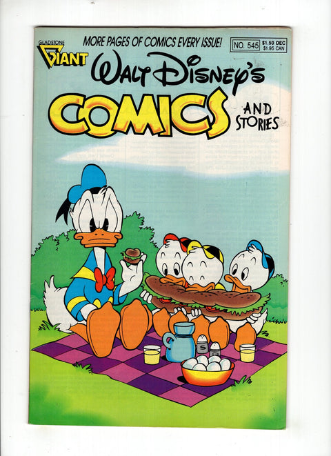 Walt Disney's Comics and Stories #545 (1989) Buy & Sell Comics Online Comic Shop Toronto Canada
