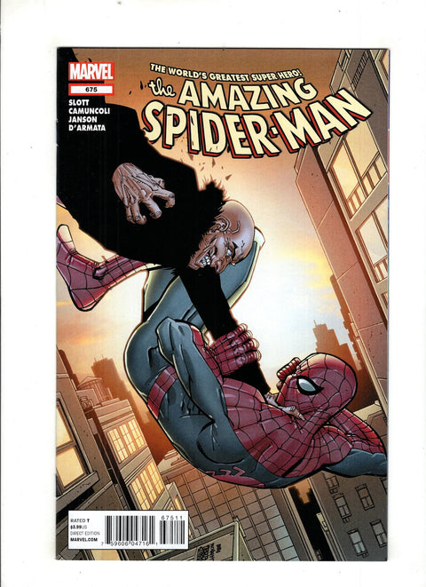 The Amazing Spider-Man, Vol. 2 #675 (Cvr A) (2011) Giuseppe Camuncoli A Giuseppe Camuncoli Buy & Sell Comics Online Comic Shop Toronto Canada
