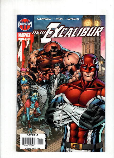 New Excalibur #1 (2005) Buy & Sell Comics Online Comic Shop Toronto Canada