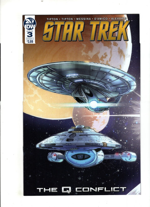 Star Trek: The Q Conflict #3 (Cvr A) (2019) David Messina A David Messina Buy & Sell Comics Online Comic Shop Toronto Canada