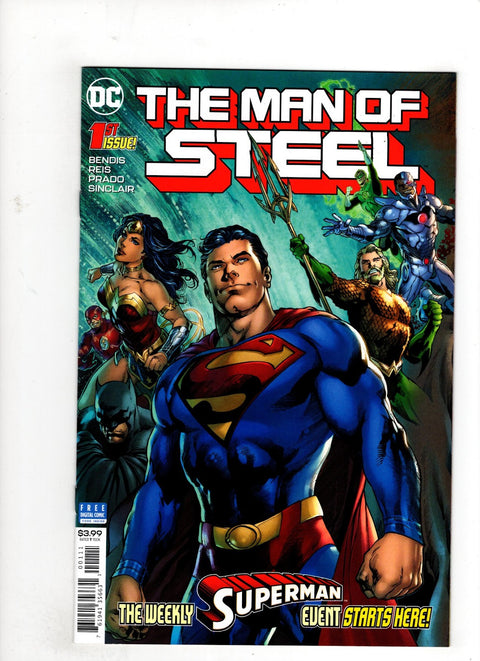 The Man of Steel, Vol. 2 #1 (Cvr A) (2018) Ivan Reis A Ivan Reis Buy & Sell Comics Online Comic Shop Toronto Canada