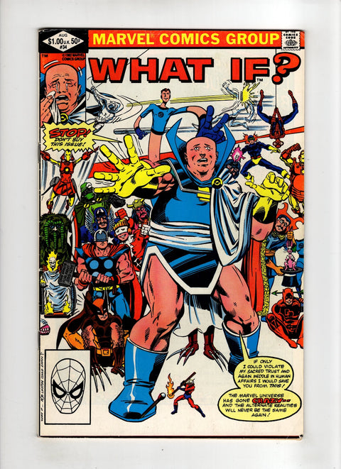 What If, Vol. 1 #34 (1982) Buy & Sell Comics Online Comic Shop Toronto Canada