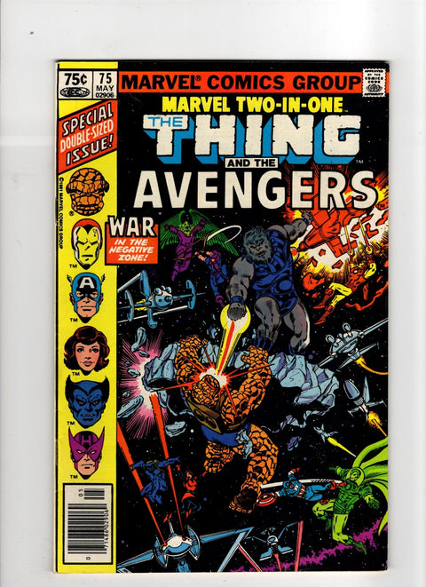 Marvel Two-in-One, Vol. 1 #75 (1981) Newsstand Edition Newsstand Edition Buy & Sell Comics Online Comic Shop Toronto Canada