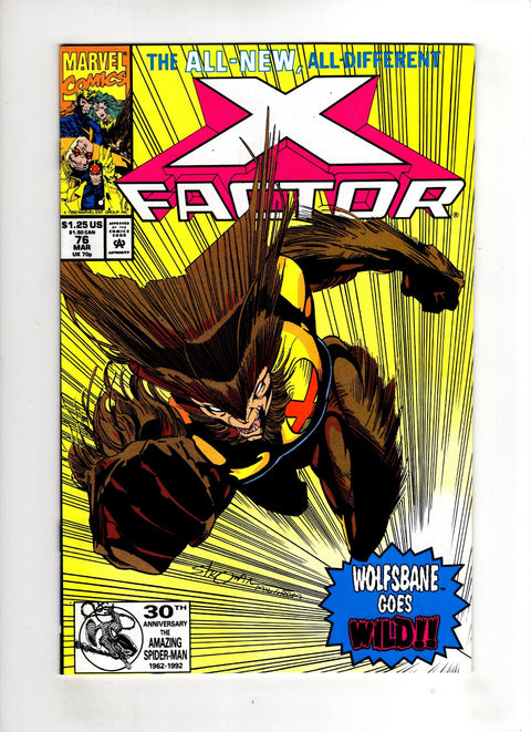 X-Factor, Vol. 1 #76 (1992) Buy & Sell Comics Online Comic Shop Toronto Canada