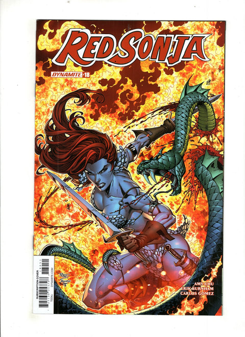 Red Sonja, Vol. 4 (Dynamite Entertainment) #18 (Cvr E) (2018) John Royle & Juan Fernandez Subscription E John Royle & Juan Fernandez Subscription Buy & Sell Comics Online Comic Shop Toronto Canada