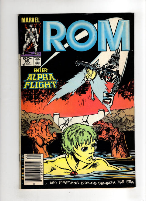 ROM, Vol. 1 (Marvel) #56 (1984) Newsstand Edition Newsstand Edition Buy & Sell Comics Online Comic Shop Toronto Canada