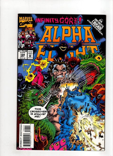 Alpha Flight, Vol. 1 #124 (1993) Buy & Sell Comics Online Comic Shop Toronto Canada