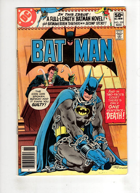 Batman, Vol. 1 #329 (1980) Buy & Sell Comics Online Comic Shop Toronto Canada