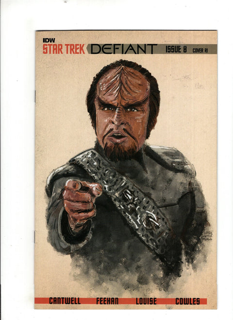 Star Trek: Defiant #8 (Cvr E) (2023) J.J. Lendl Incentive Variant (1:25) E J.J. Lendl Incentive Variant (1:25) Buy & Sell Comics Online Comic Shop Toronto Canada