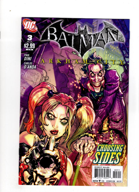 Batman: Arkham City #3 (Cvr A) (2011) A Buy & Sell Comics Online Comic Shop Toronto Canada