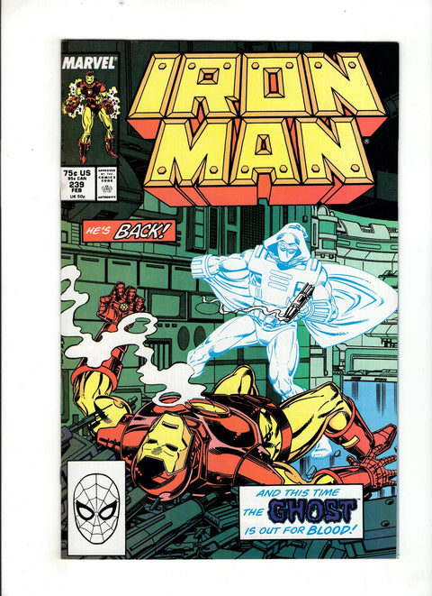 Iron Man, Vol. 1 #239 (1988) Buy & Sell Comics Online Comic Shop Toronto Canada