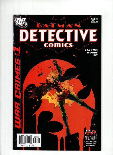 Detective Comics, Vol. 1 #809 (2005) Buy & Sell Comics Online Comic Shop Toronto Canada