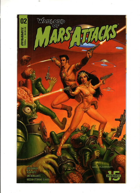 Warlord of Mars Attacks #2 (Cvr A) (2019) Greg Hildebrandt A Greg Hildebrandt Buy & Sell Comics Online Comic Shop Toronto Canada