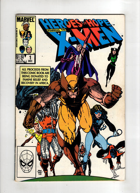Heroes for Hope starring the X-Men #1 (Cvr A) (1985) A Buy & Sell Comics Online Comic Shop Toronto Canada