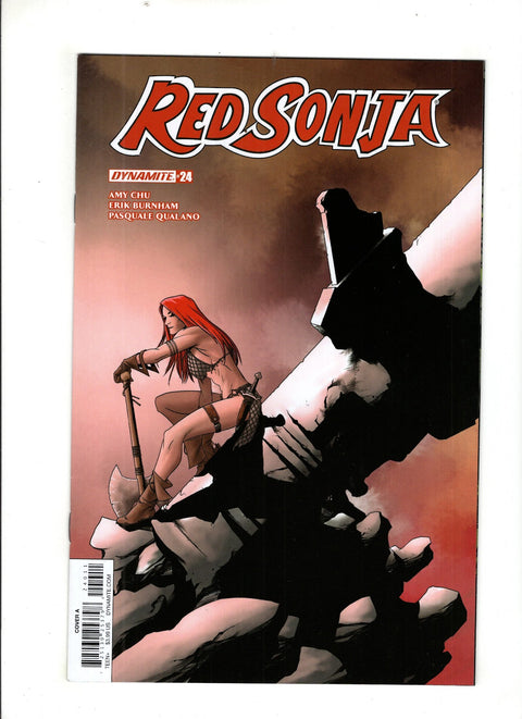 Red Sonja, Vol. 4 (Dynamite Entertainment) #24 (Cvr A) (2018) Mike McKone A Mike McKone Buy & Sell Comics Online Comic Shop Toronto Canada