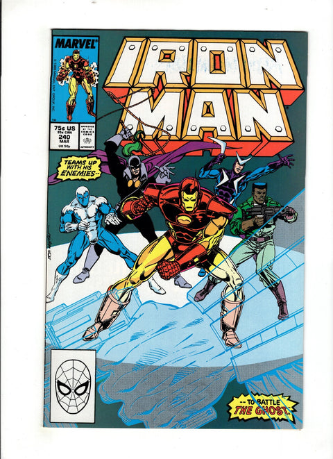 Iron Man, Vol. 1 #240 (1988) Buy & Sell Comics Online Comic Shop Toronto Canada