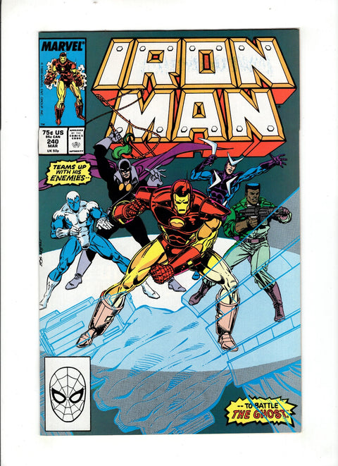 Iron Man, Vol. 1 #240 (1988) Buy & Sell Comics Online Comic Shop Toronto Canada
