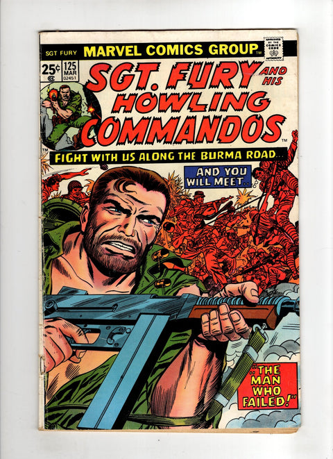Sgt. Fury and His Howling Commandos #125 (1975) Buy & Sell Comics Online Comic Shop Toronto Canada