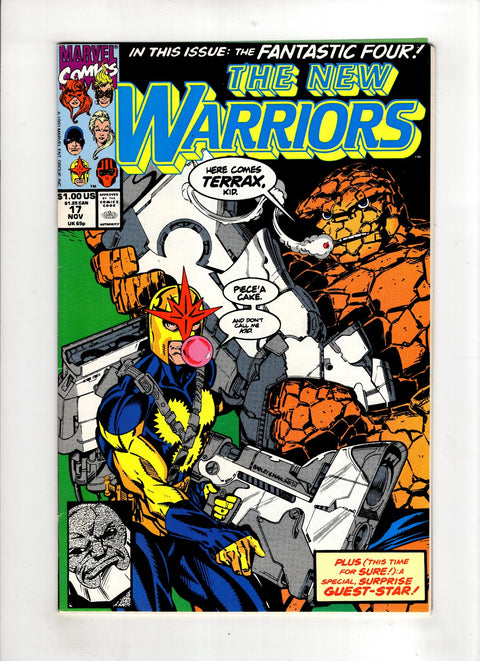 The New Warriors, Vol. 1 #17 (1991) Buy & Sell Comics Online Comic Shop Toronto Canada