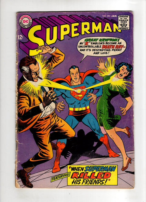 Superman, Vol. 1 #203 (1968) Buy & Sell Comics Online Comic Shop Toronto Canada