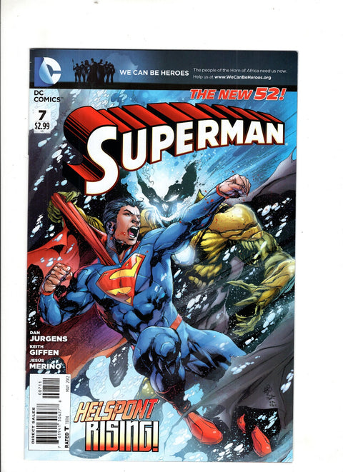 Superman, Vol. 3 #7 (2012) Buy & Sell Comics Online Comic Shop Toronto Canada
