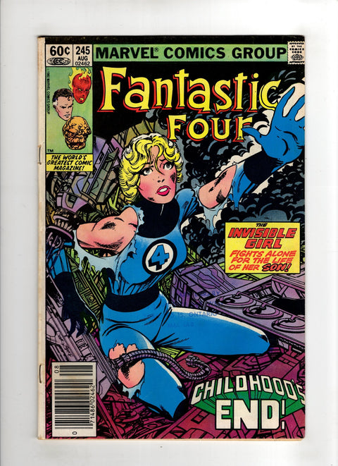 Fantastic Four, Vol. 1 #245 (1982) Stamp on cover Stamp on cover Buy & Sell Comics Online Comic Shop Toronto Canada