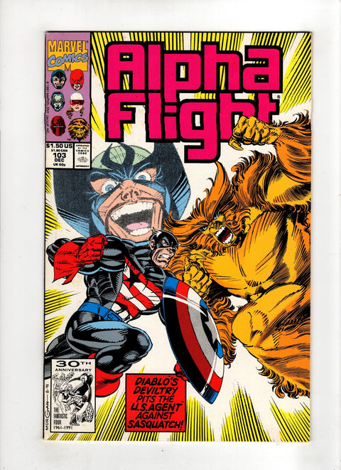 Alpha Flight, Vol. 1 #103 (1991) Buy & Sell Comics Online Comic Shop Toronto Canada