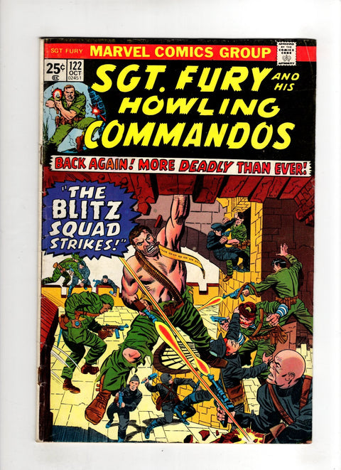 Sgt. Fury and His Howling Commandos #122 (1974) Buy & Sell Comics Online Comic Shop Toronto Canada
