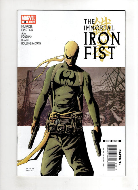 The Immortal Iron Fist #3 (Cvr A) (2007) David Aja A David Aja Buy & Sell Comics Online Comic Shop Toronto Canada