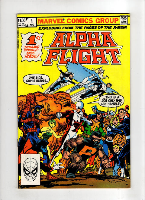 Alpha Flight, Vol. 1 #1 (1983) Buy & Sell Comics Online Comic Shop Toronto Canada