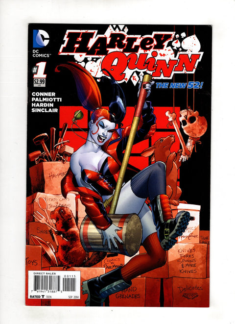 Harley Quinn, Vol. 2 #1 (2013) 5th Printing Amanda Conner Variant Recolored 5th Printing Amanda Conner Variant Recolored Buy & Sell Comics Online Comic Shop Toronto Canada