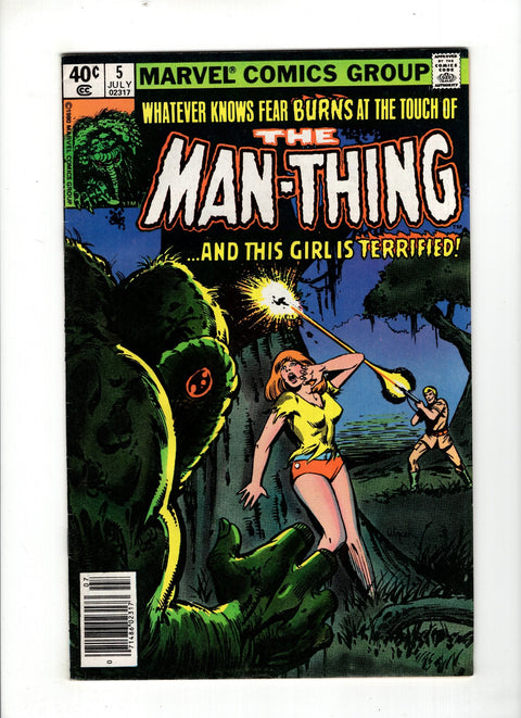 Man-Thing, Vol. 2 #5 (1980) Buy & Sell Comics Online Comic Shop Toronto Canada