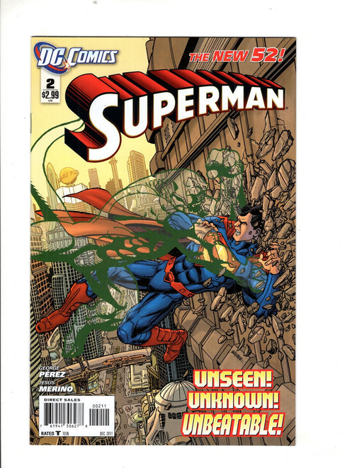 Superman, Vol. 3 #2 (Cvr A) (2011) George Pérez A George Pérez Buy & Sell Comics Online Comic Shop Toronto Canada