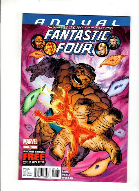 Fantastic Four, Vol. 1 Annual #33 (2012) Buy & Sell Comics Online Comic Shop Toronto Canada