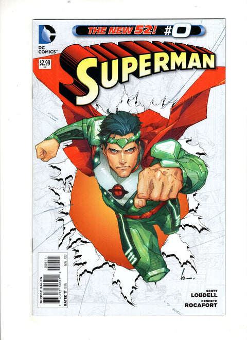 Superman, Vol. 3 #0 (Cvr A) (2012) Kenneth Rocafort A Kenneth Rocafort Buy & Sell Comics Online Comic Shop Toronto Canada